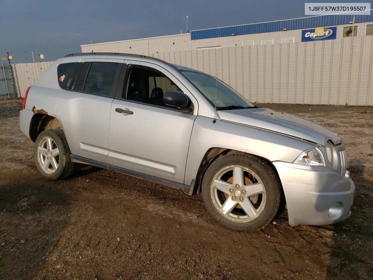 2007 Jeep Compass Limited VIN: 1J8FF57W37D195507 Lot: 67055824