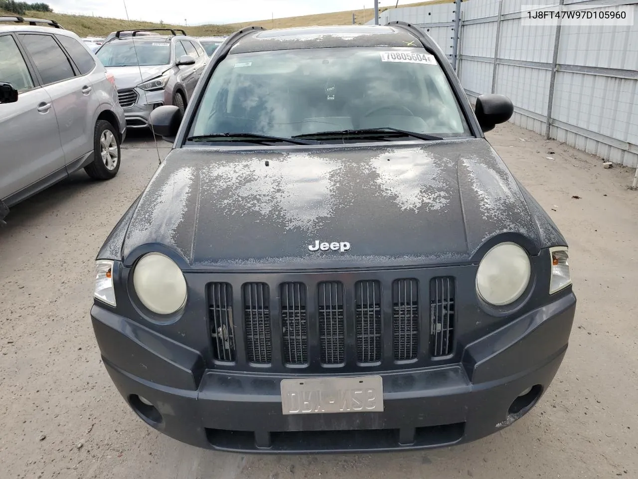 1J8FT47W97D105960 2007 Jeep Compass