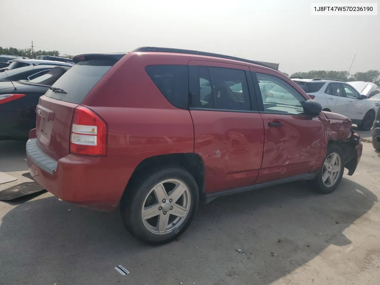 1J8FT47W57D236190 2007 Jeep Compass