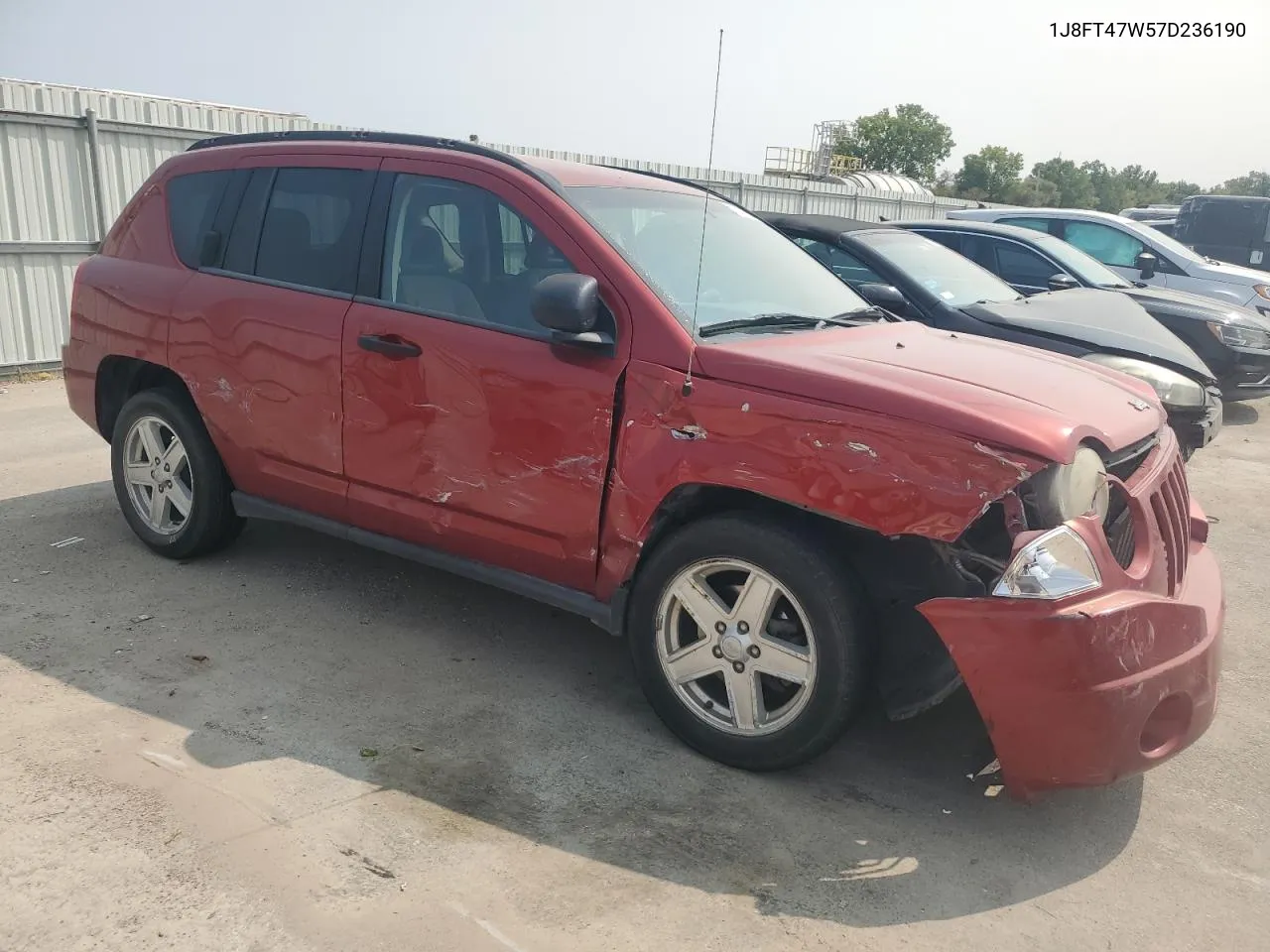 1J8FT47W57D236190 2007 Jeep Compass