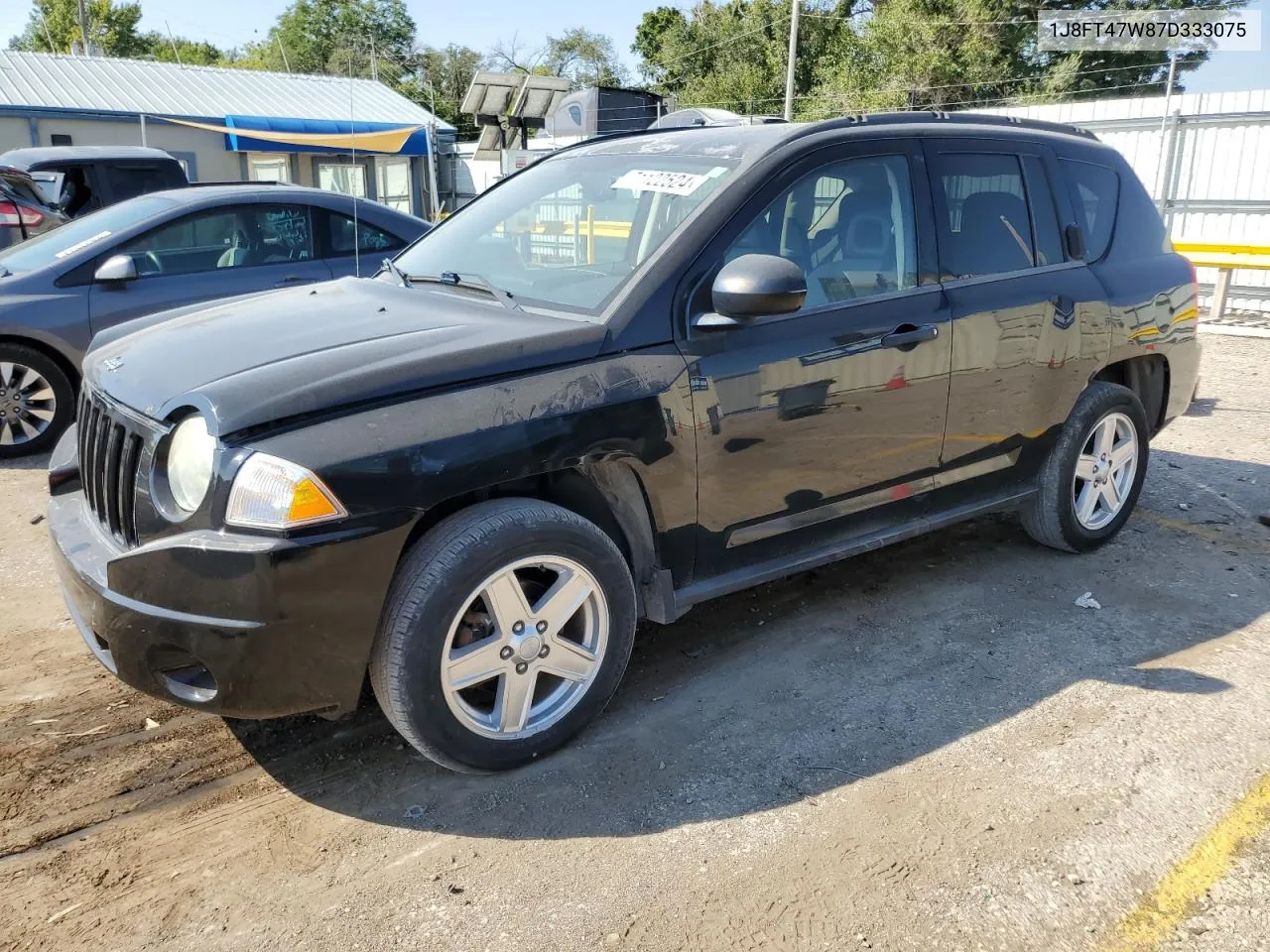 2007 Jeep Compass VIN: 1J8FT47W87D333075 Lot: 71122524