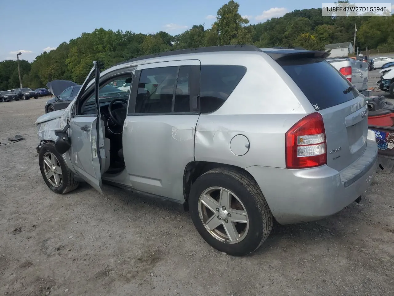 1J8FF47W27D155946 2007 Jeep Compass