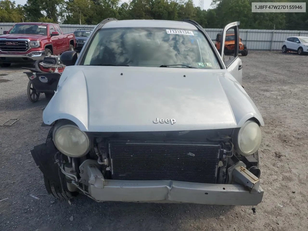 1J8FF47W27D155946 2007 Jeep Compass