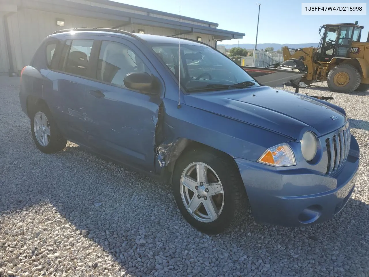 2007 Jeep Compass VIN: 1J8FF47W47D215998 Lot: 71601544