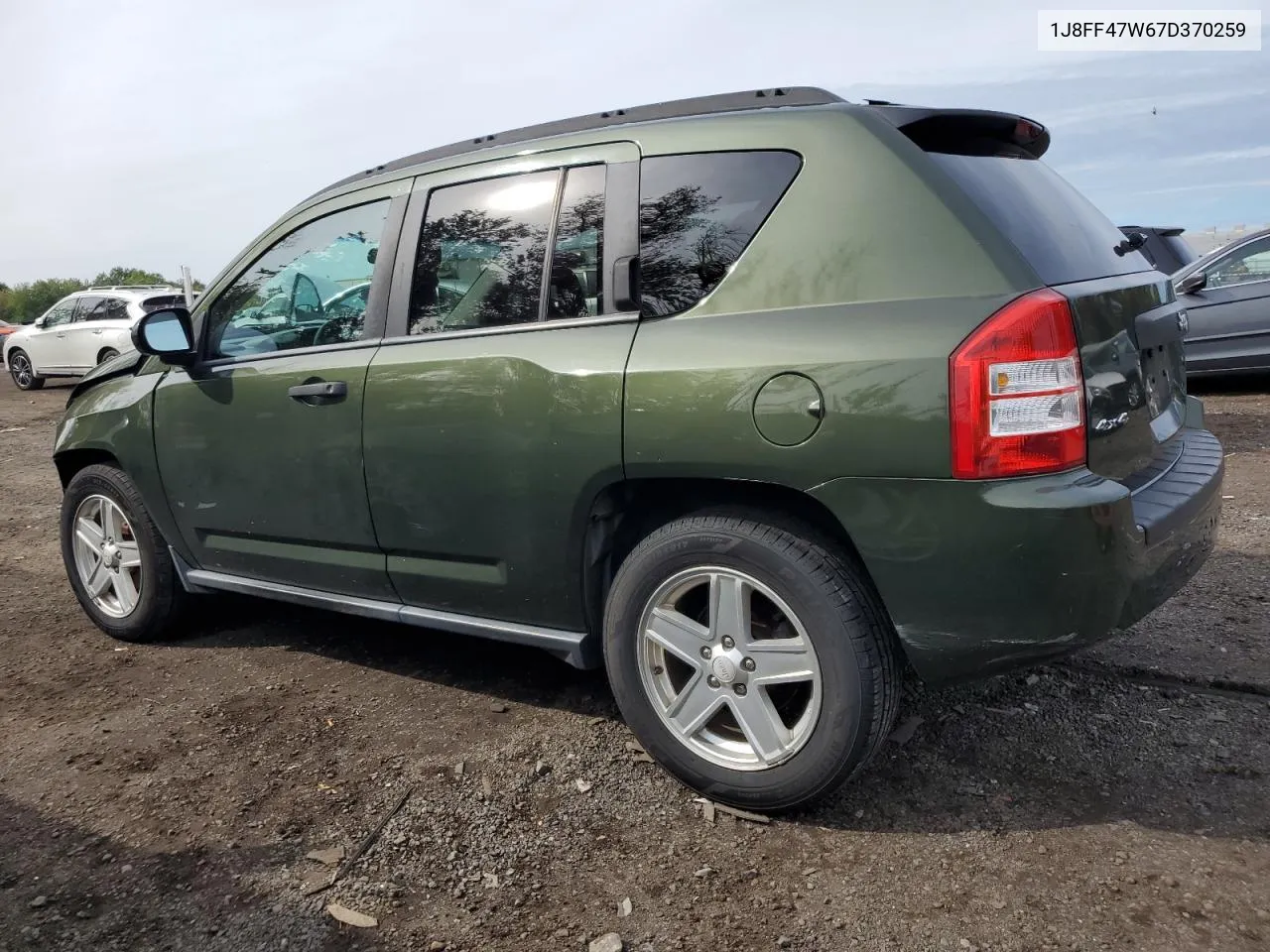 2007 Jeep Compass VIN: 1J8FF47W67D370259 Lot: 73549624