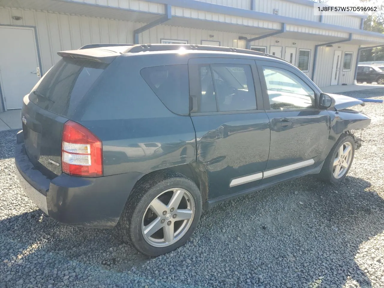 2007 Jeep Compass Limited VIN: 1J8FF57W57D596962 Lot: 75418874