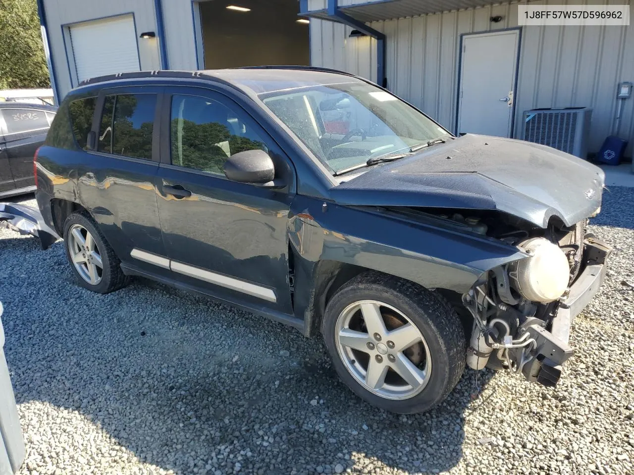 2007 Jeep Compass Limited VIN: 1J8FF57W57D596962 Lot: 75418874