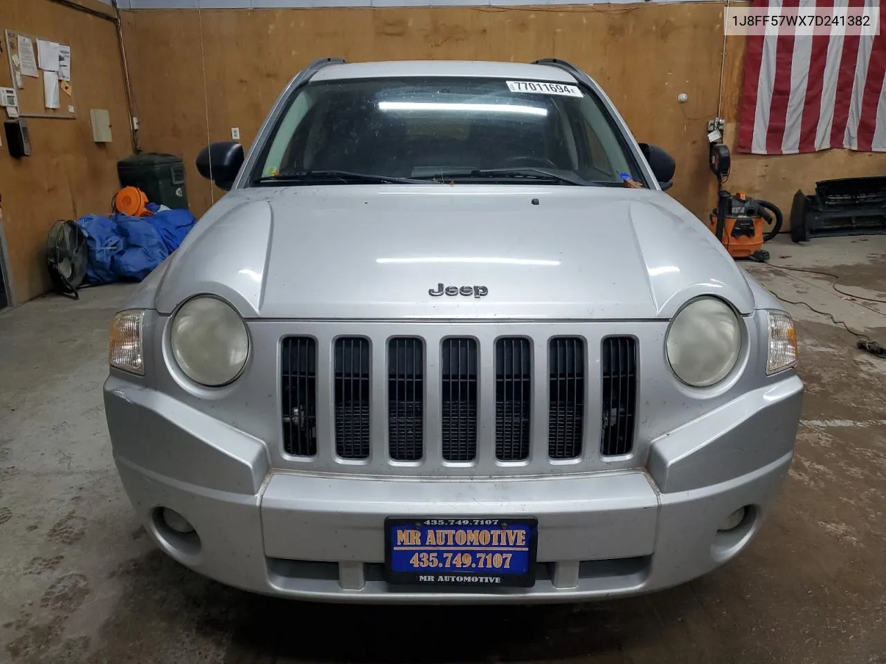 2007 Jeep Compass Limited VIN: 1J8FF57WX7D241382 Lot: 77011694