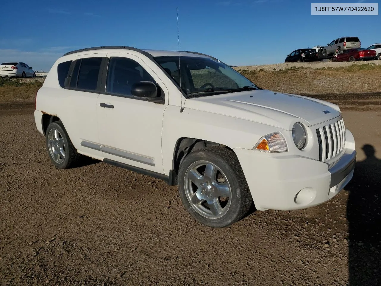 2007 Jeep Compass Limited VIN: 1J8FF57W77D422620 Lot: 79523944