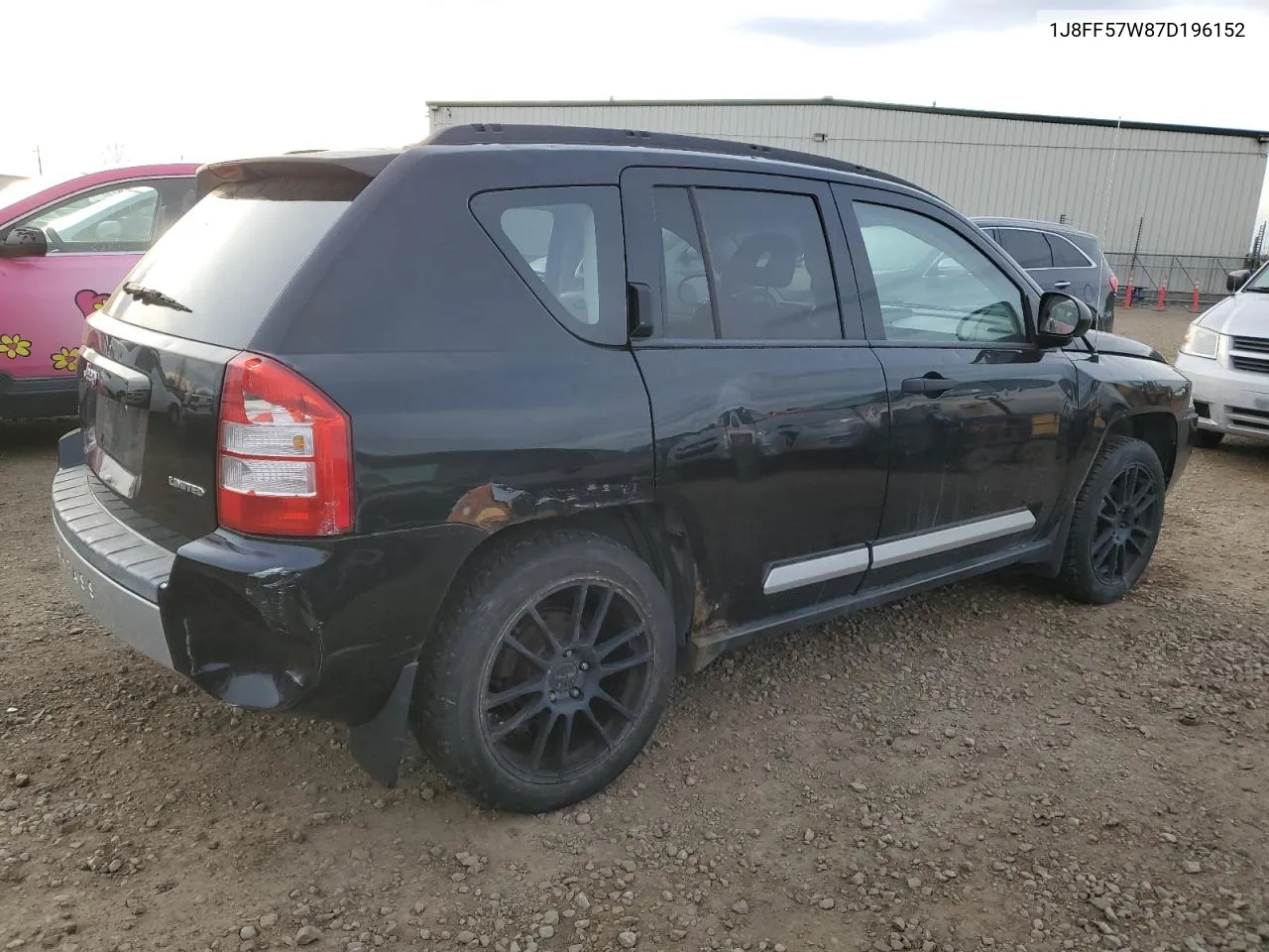 2007 Jeep Compass Limited VIN: 1J8FF57W87D196152 Lot: 80087984