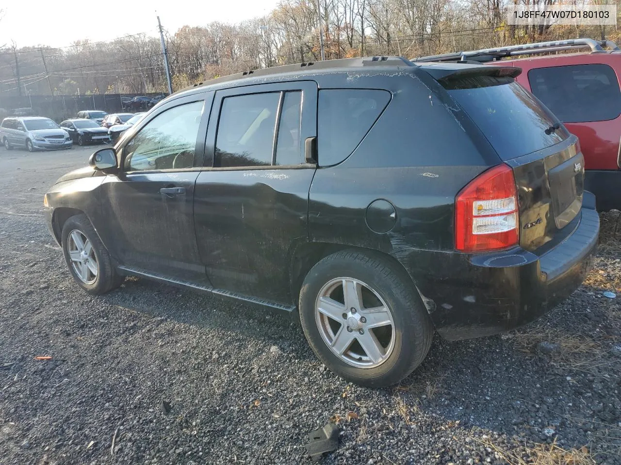 2007 Jeep Compass VIN: 1J8FF47W07D180103 Lot: 80884124