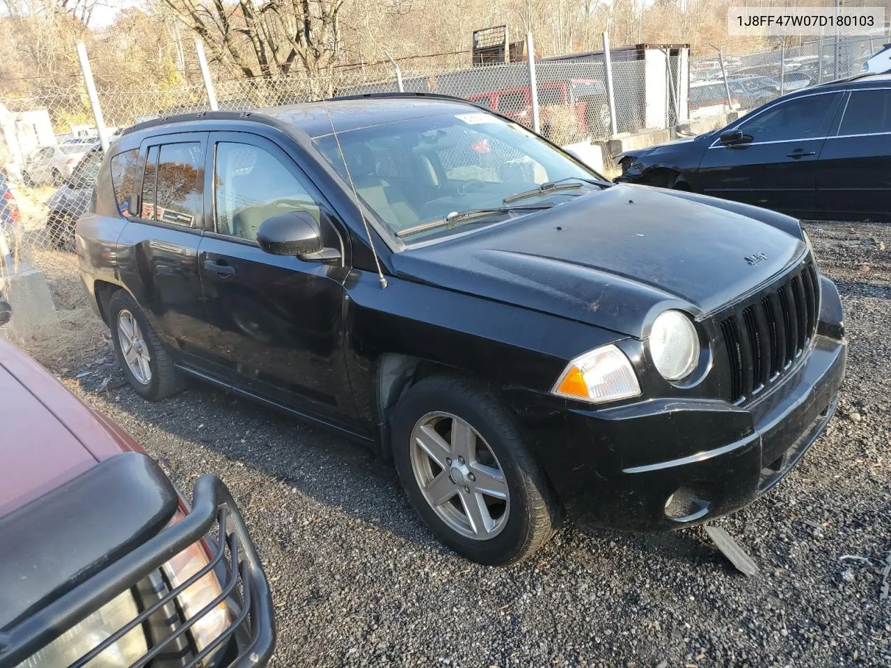 2007 Jeep Compass VIN: 1J8FF47W07D180103 Lot: 80884124