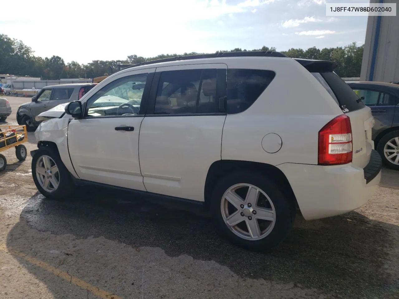 1J8FF47W88D602040 2008 Jeep Compass Sport