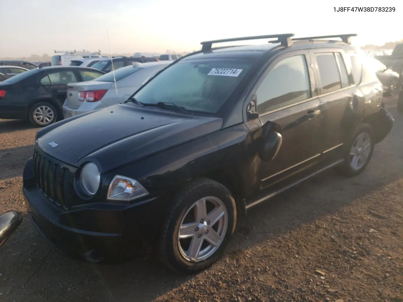 1J8FF47W38D783239 2008 Jeep Compass Sport