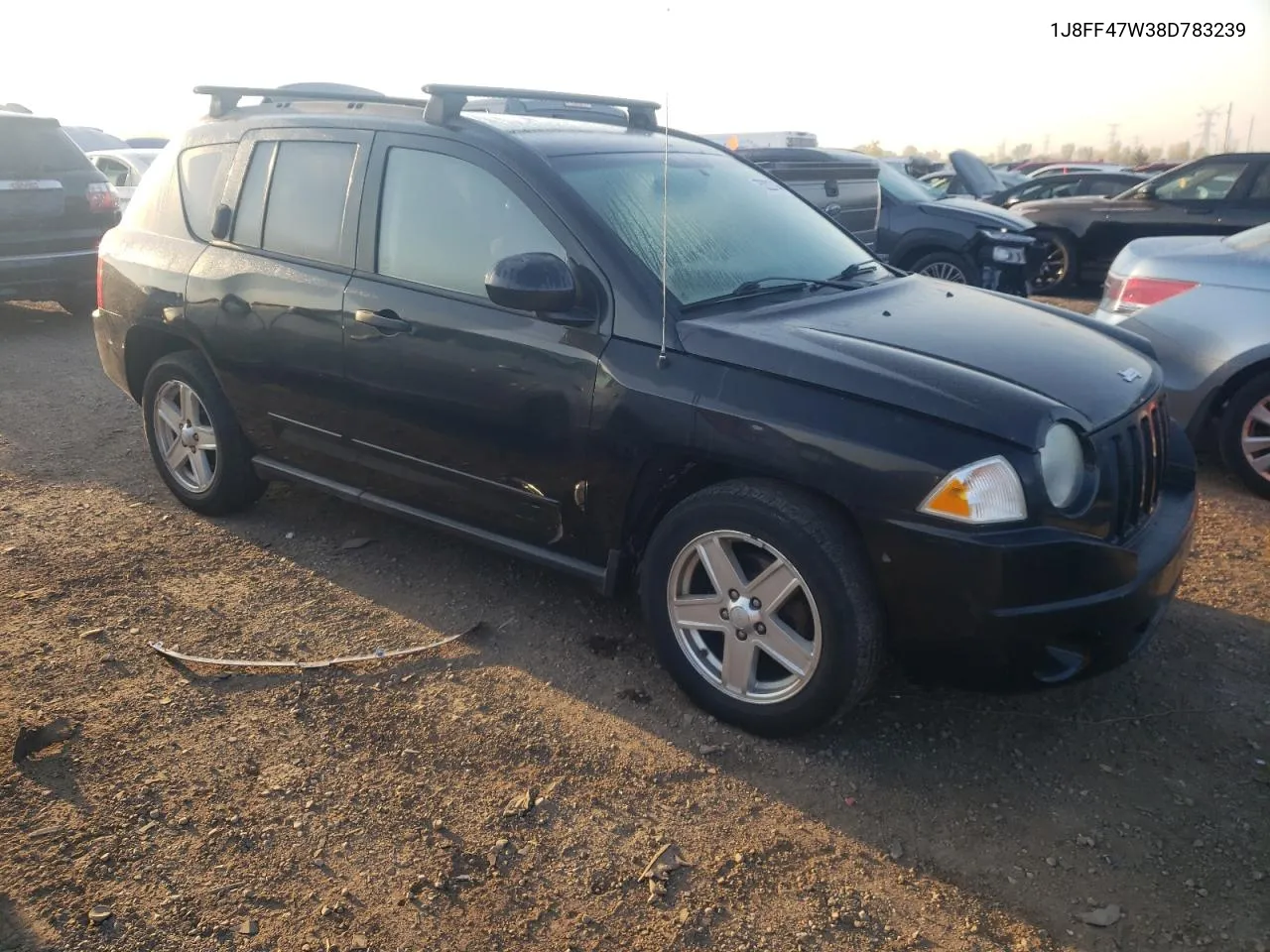 1J8FF47W38D783239 2008 Jeep Compass Sport