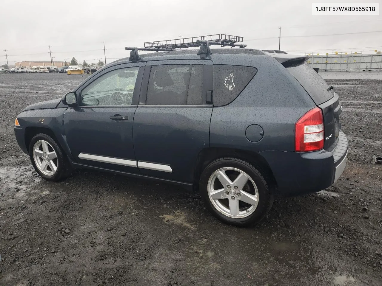 2008 Jeep Compass Limited VIN: 1J8FF57WX8D565918 Lot: 77206514