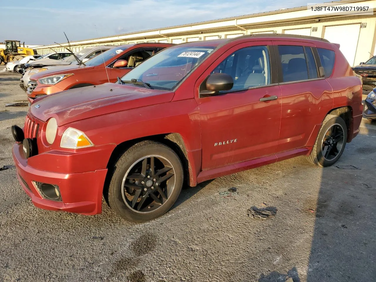 2008 Jeep Compass Sport VIN: 1J8FT47W98D719957 Lot: 78124144