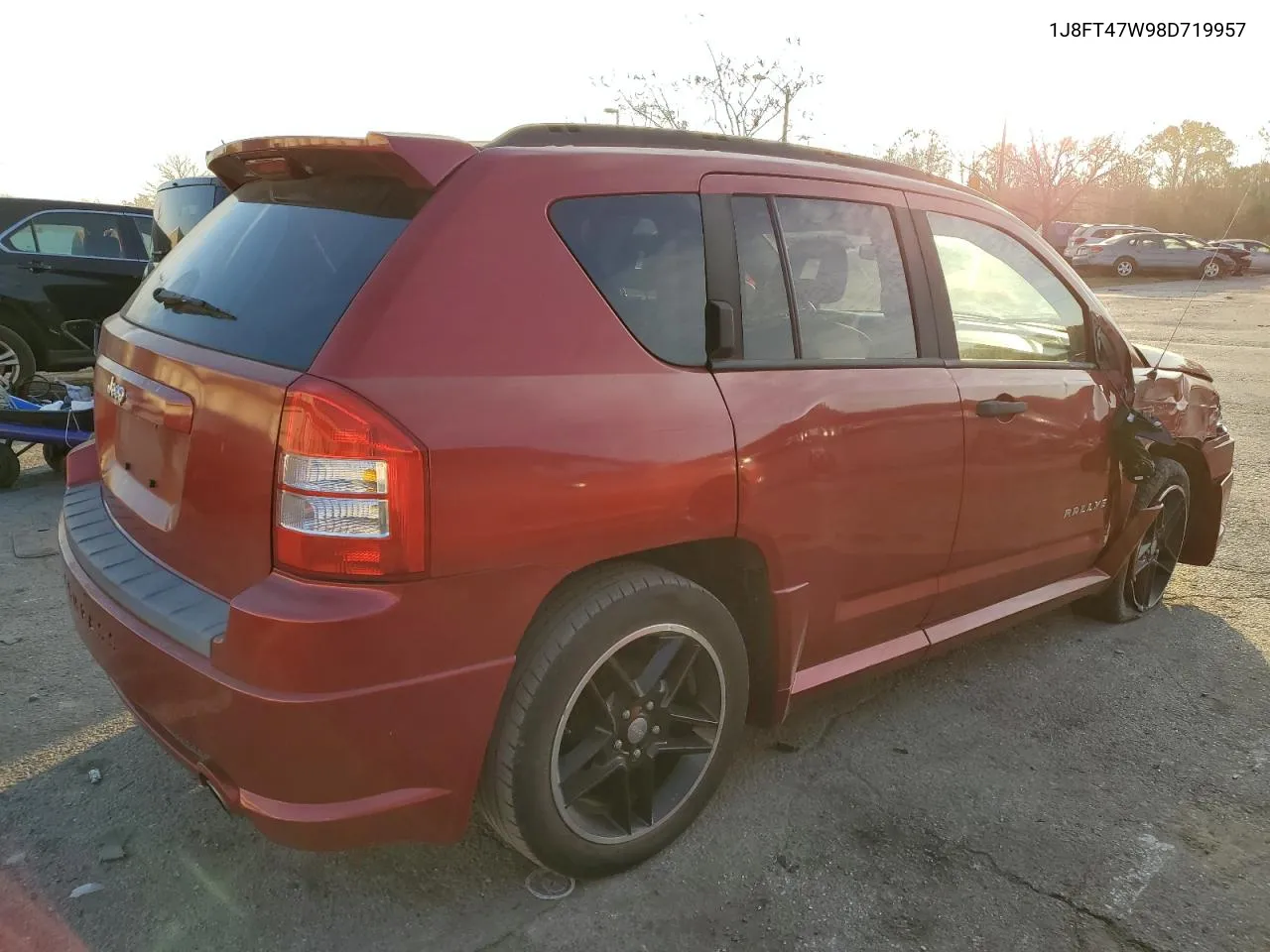 2008 Jeep Compass Sport VIN: 1J8FT47W98D719957 Lot: 78124144