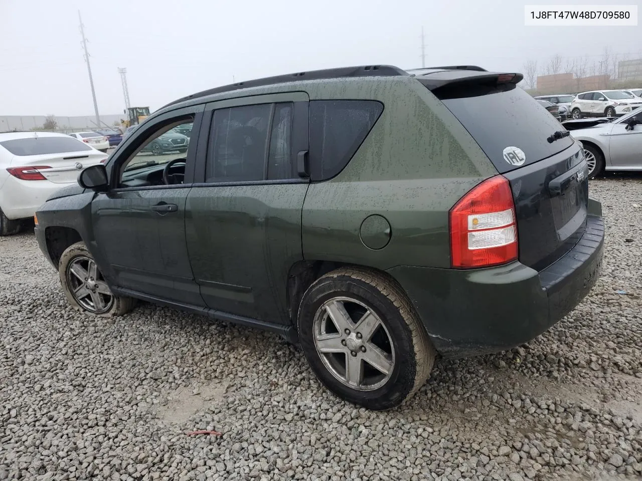 2008 Jeep Compass Sport VIN: 1J8FT47W48D709580 Lot: 81720974