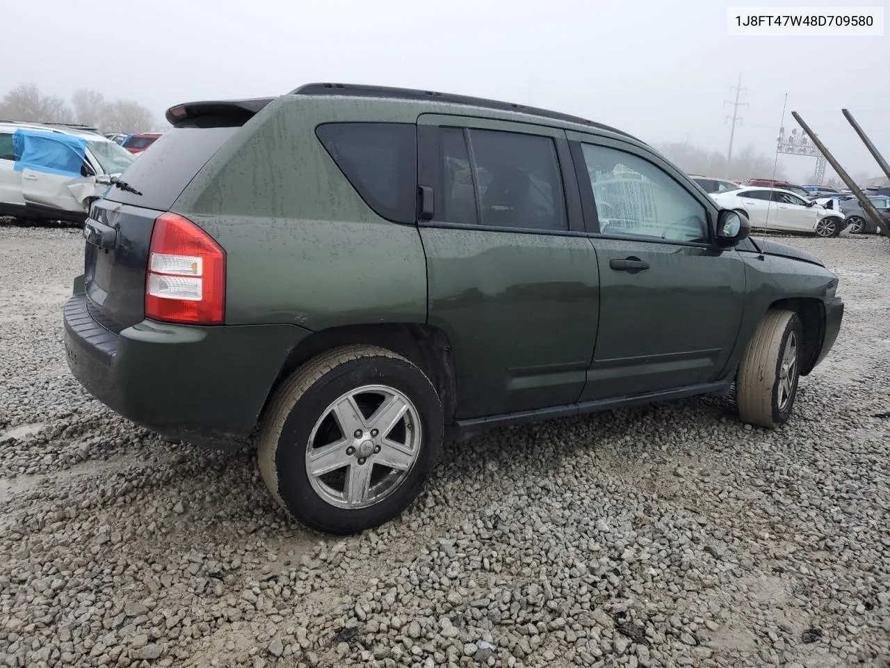 2008 Jeep Compass Sport VIN: 1J8FT47W48D709580 Lot: 81720974