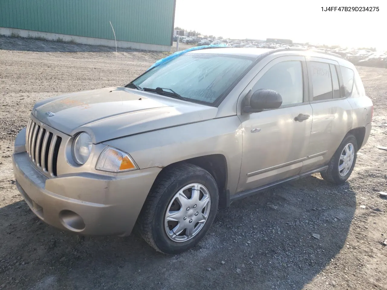 2009 Jeep Compass Sport VIN: 1J4FF47B29D234275 Lot: 70989374