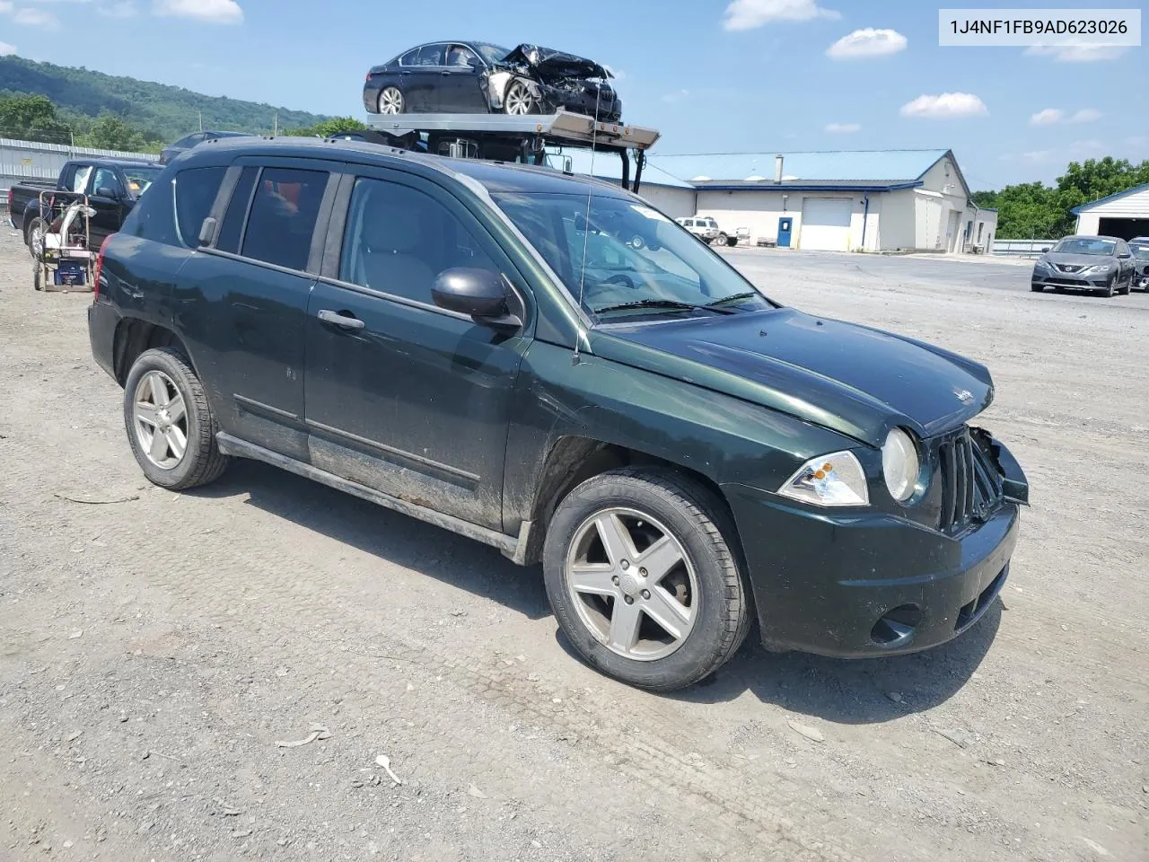 2010 Jeep Compass Sport VIN: 1J4NF1FB9AD623026 Lot: 59653974