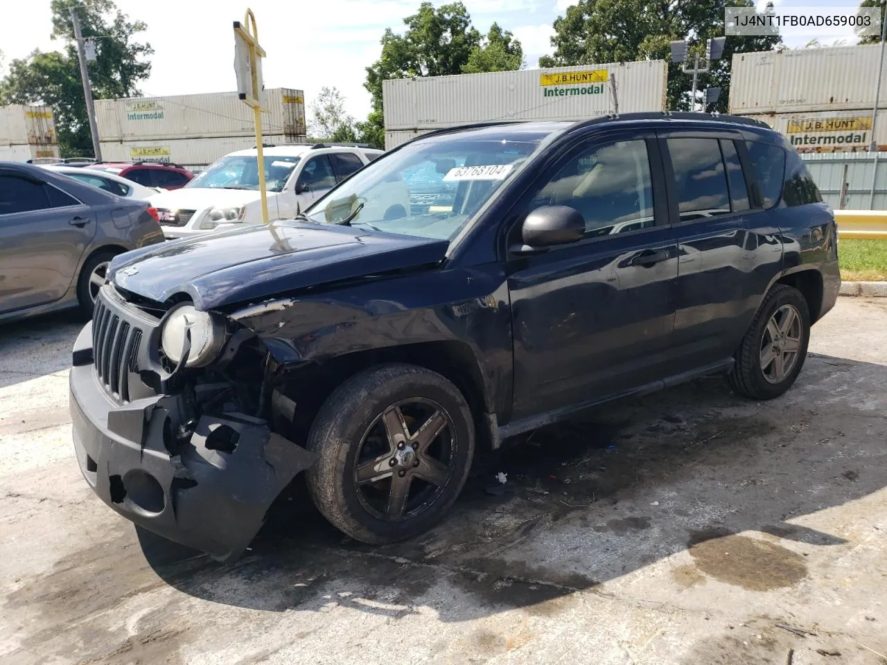 2010 Jeep Compass Sport VIN: 1J4NT1FB0AD659003 Lot: 63768104