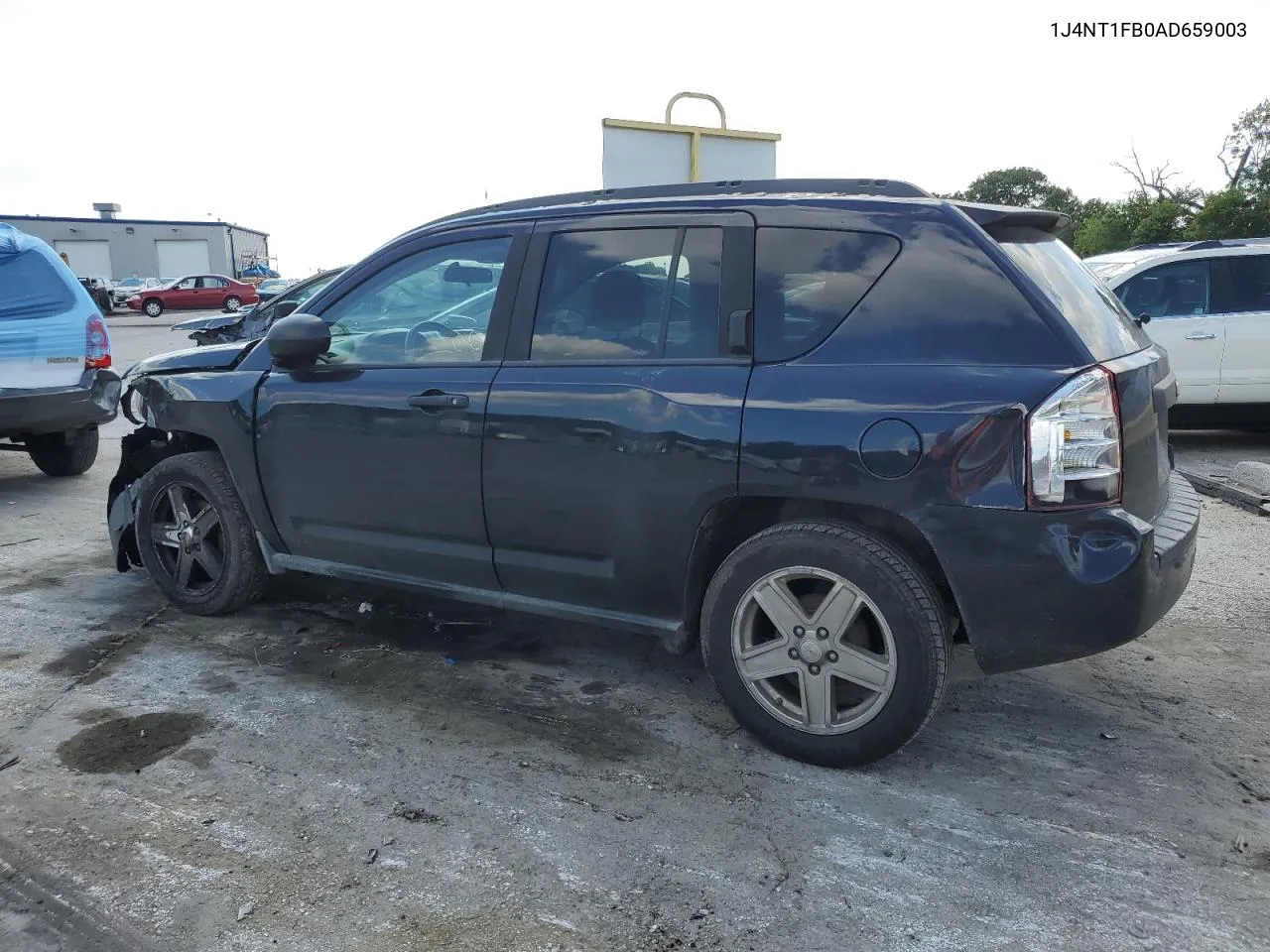 2010 Jeep Compass Sport VIN: 1J4NT1FB0AD659003 Lot: 63768104