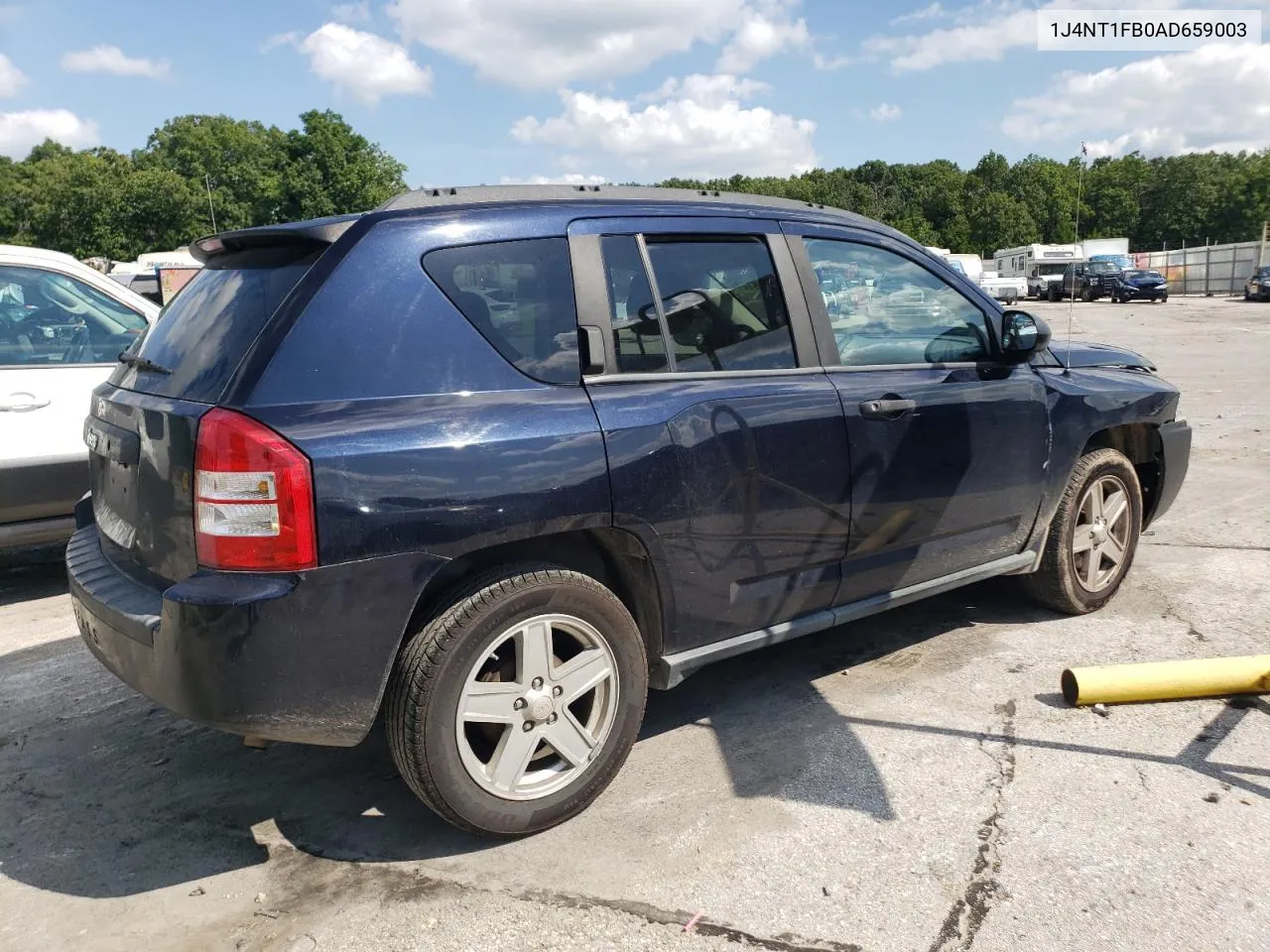 2010 Jeep Compass Sport VIN: 1J4NT1FB0AD659003 Lot: 63768104