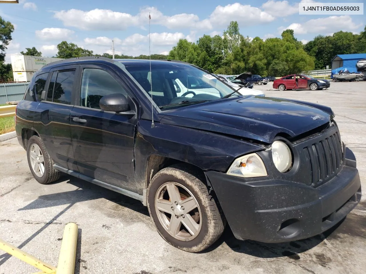 2010 Jeep Compass Sport VIN: 1J4NT1FB0AD659003 Lot: 63768104