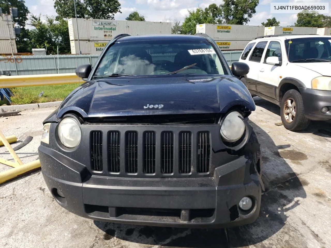 2010 Jeep Compass Sport VIN: 1J4NT1FB0AD659003 Lot: 63768104