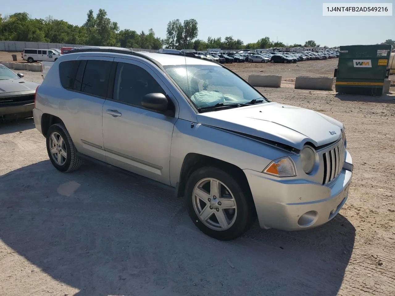 1J4NT4FB2AD549216 2010 Jeep Compass Sport