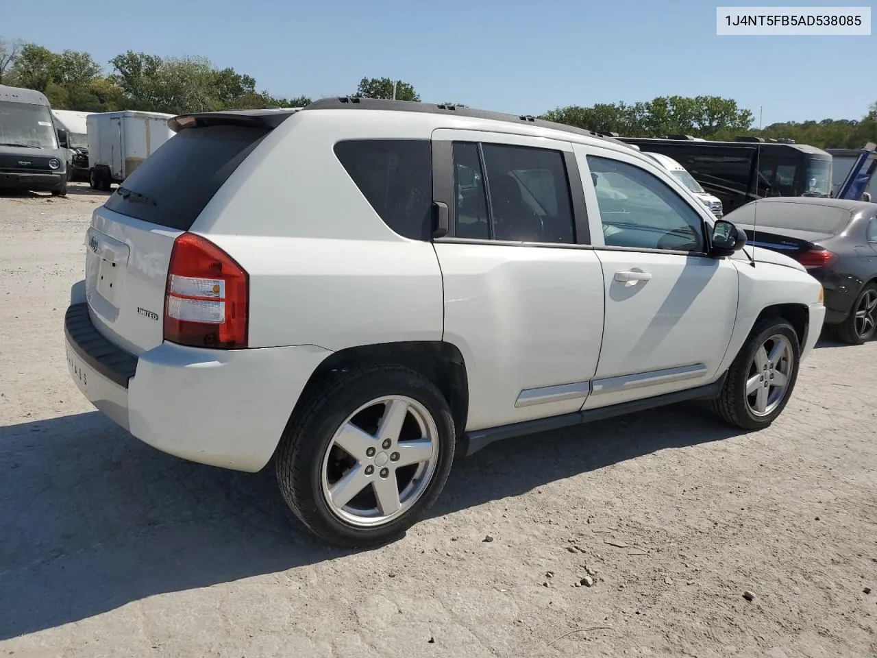 2010 Jeep Compass Limited VIN: 1J4NT5FB5AD538085 Lot: 74757604