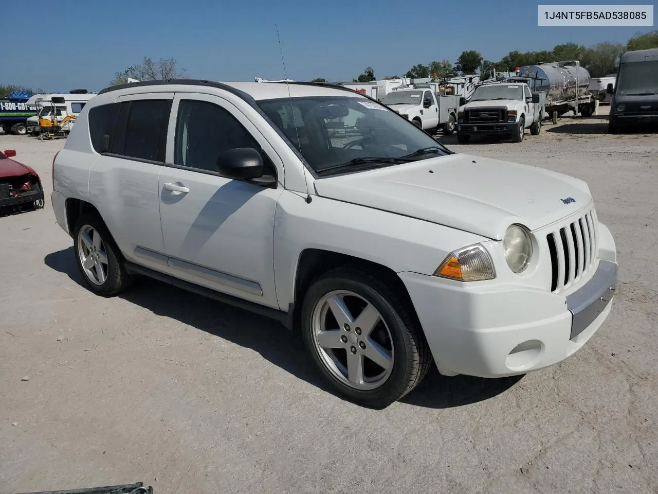 2010 Jeep Compass Limited VIN: 1J4NT5FB5AD538085 Lot: 74757604