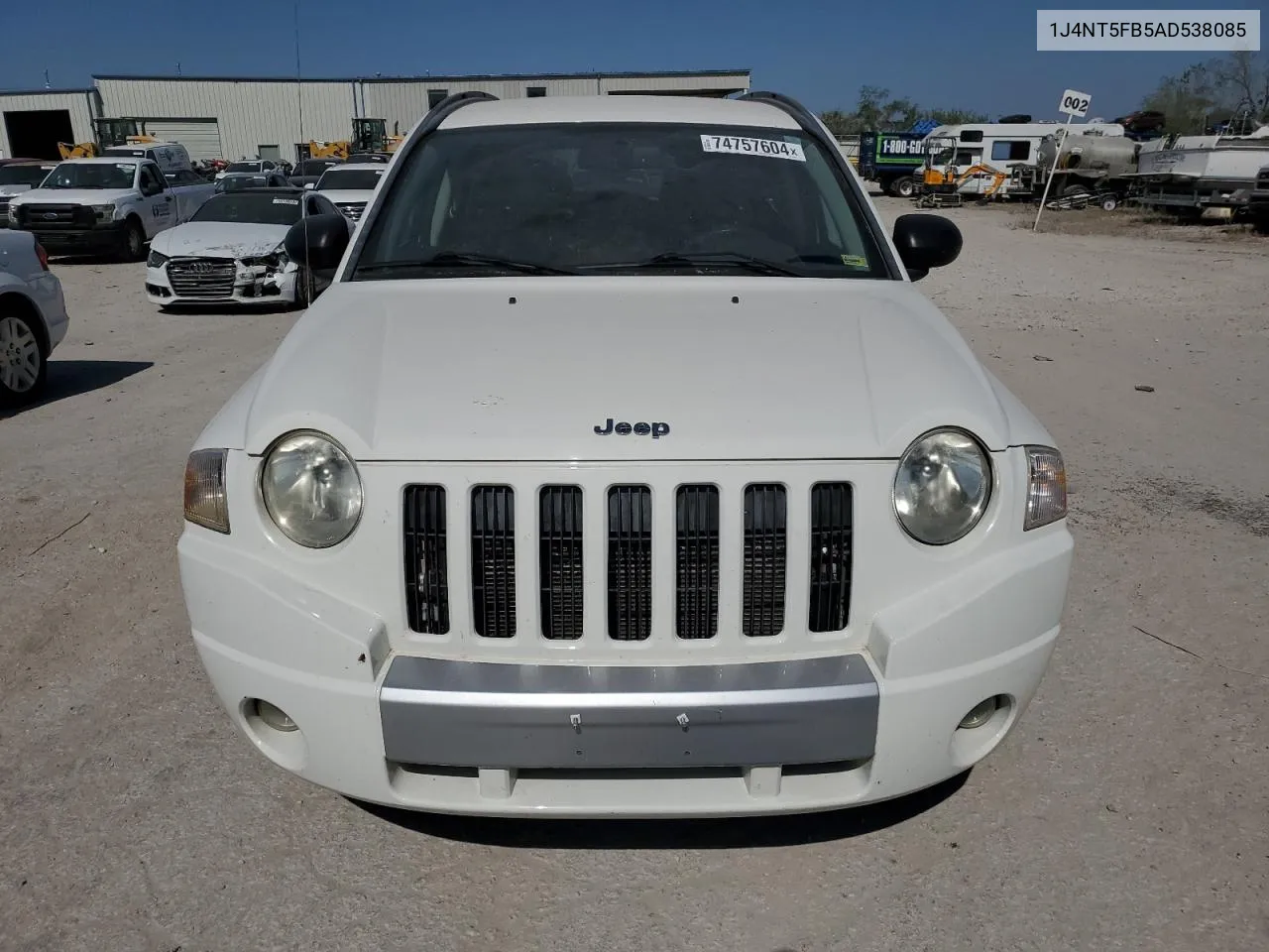 2010 Jeep Compass Limited VIN: 1J4NT5FB5AD538085 Lot: 74757604