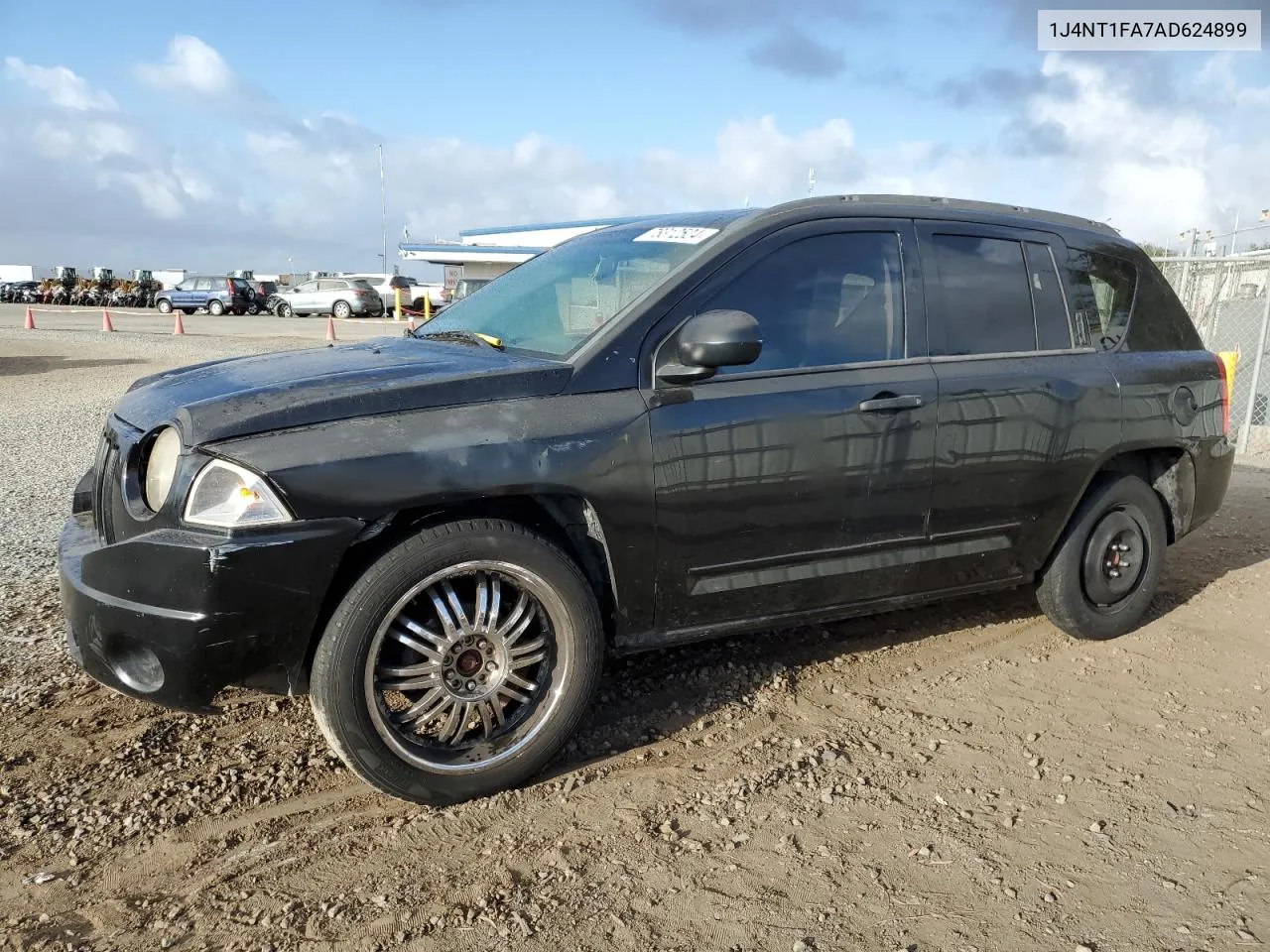 2010 Jeep Compass Sport VIN: 1J4NT1FA7AD624899 Lot: 78312524