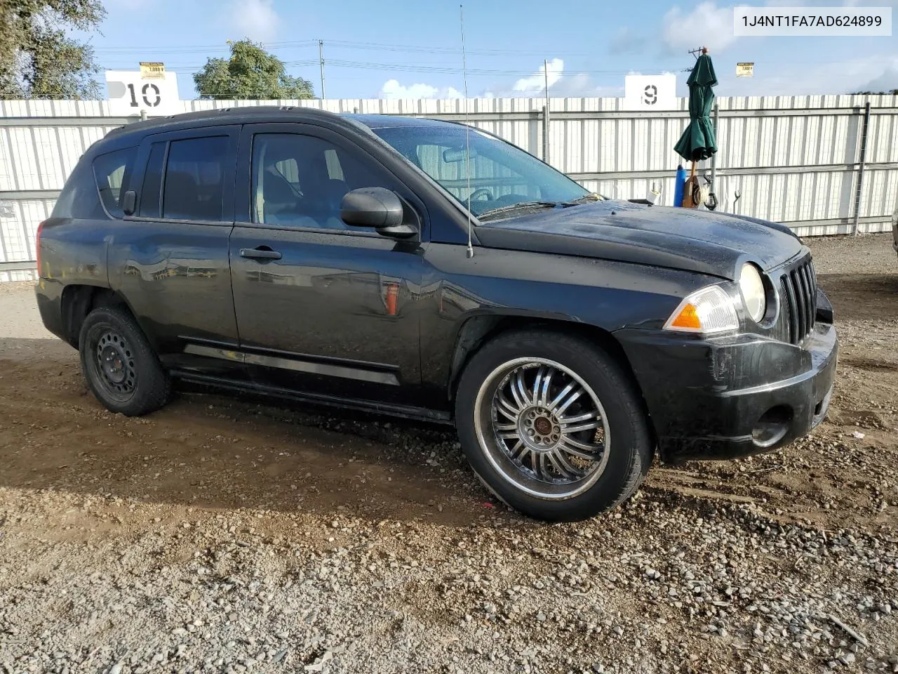 2010 Jeep Compass Sport VIN: 1J4NT1FA7AD624899 Lot: 78312524