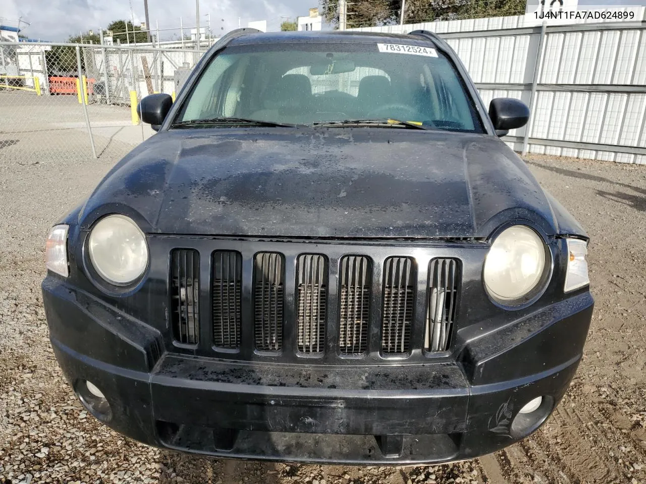 2010 Jeep Compass Sport VIN: 1J4NT1FA7AD624899 Lot: 78312524