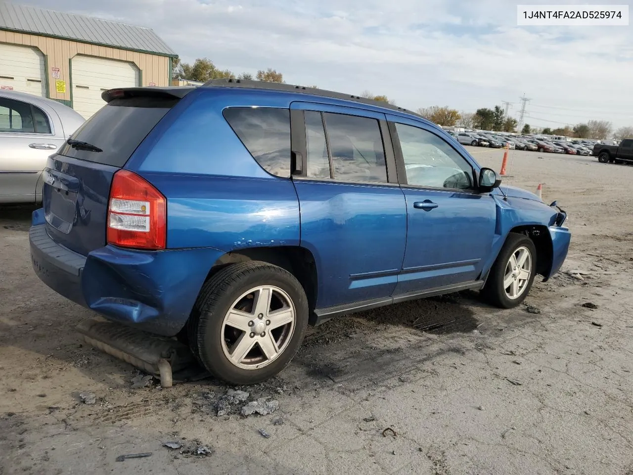 2010 Jeep Compass Sport VIN: 1J4NT4FA2AD525974 Lot: 78736794