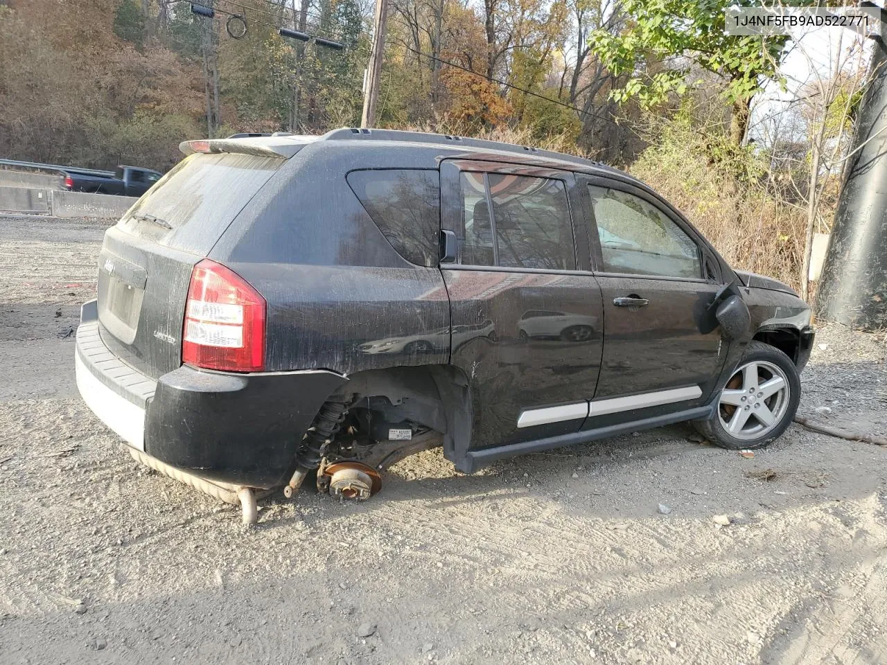 2010 Jeep Compass Limited VIN: 1J4NF5FB9AD522771 Lot: 78838184