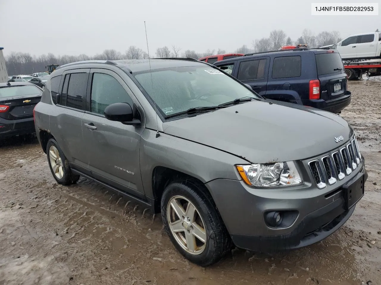 2011 Jeep Compass Sport VIN: 1J4NF1FB5BD282953 Lot: 39815274