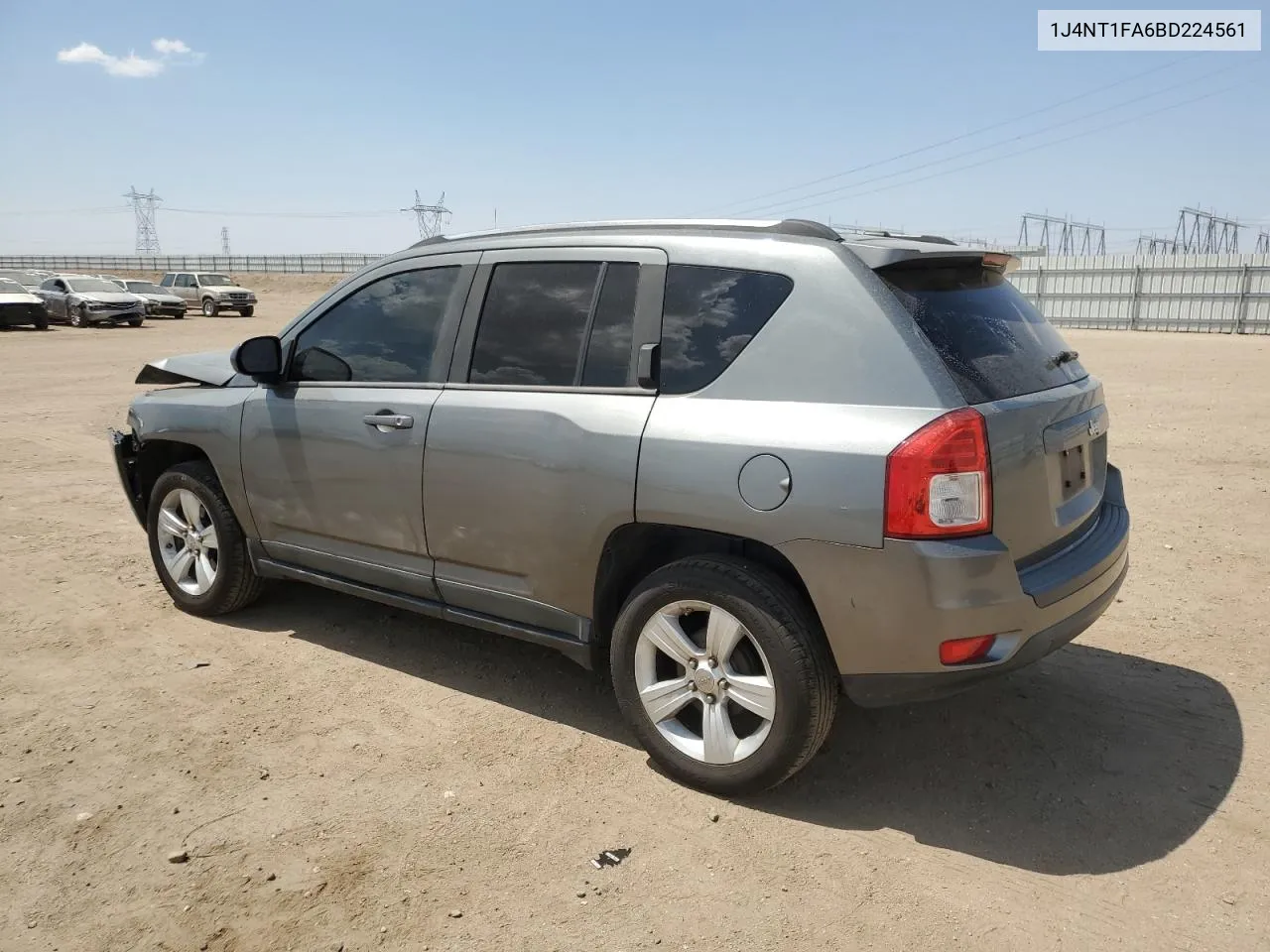 2011 Jeep Compass Sport VIN: 1J4NT1FA6BD224561 Lot: 64987484