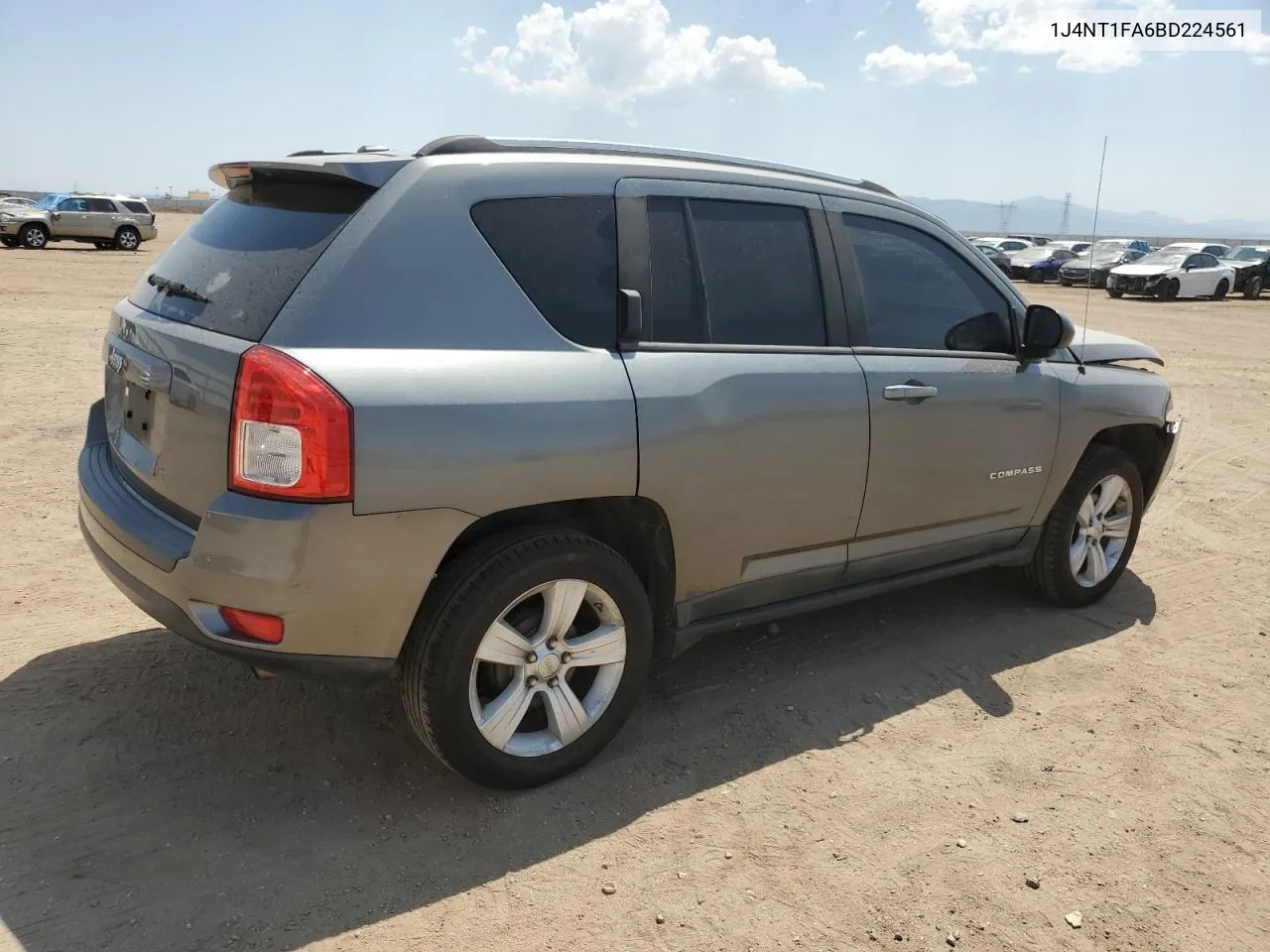 2011 Jeep Compass Sport VIN: 1J4NT1FA6BD224561 Lot: 64987484