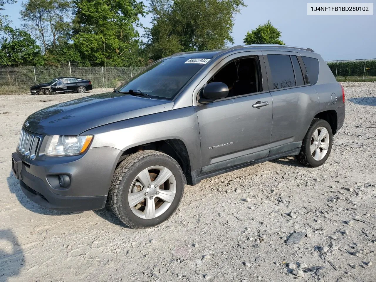 2011 Jeep Compass Sport VIN: 1J4NF1FB1BD280102 Lot: 66005944