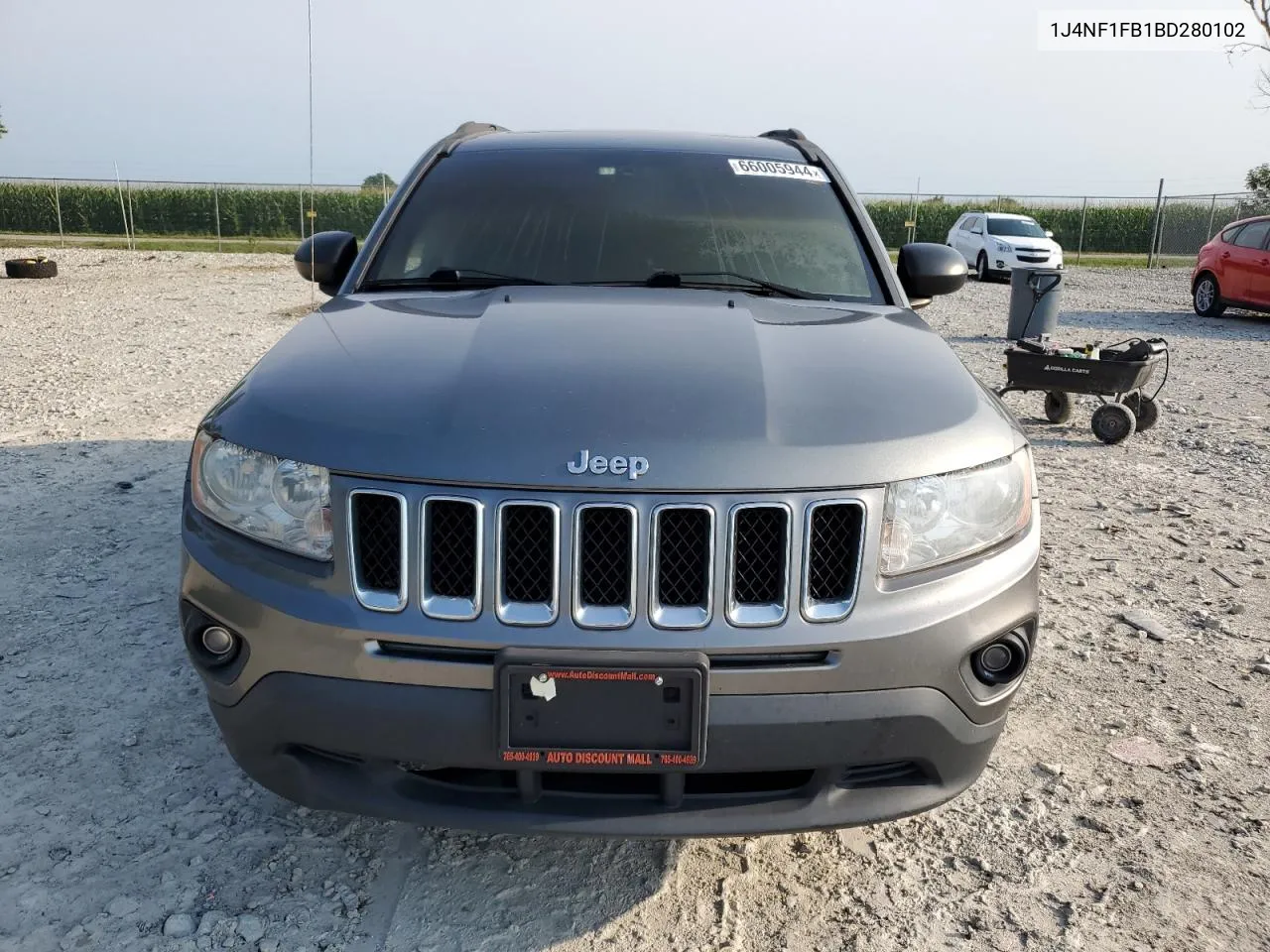 2011 Jeep Compass Sport VIN: 1J4NF1FB1BD280102 Lot: 66005944