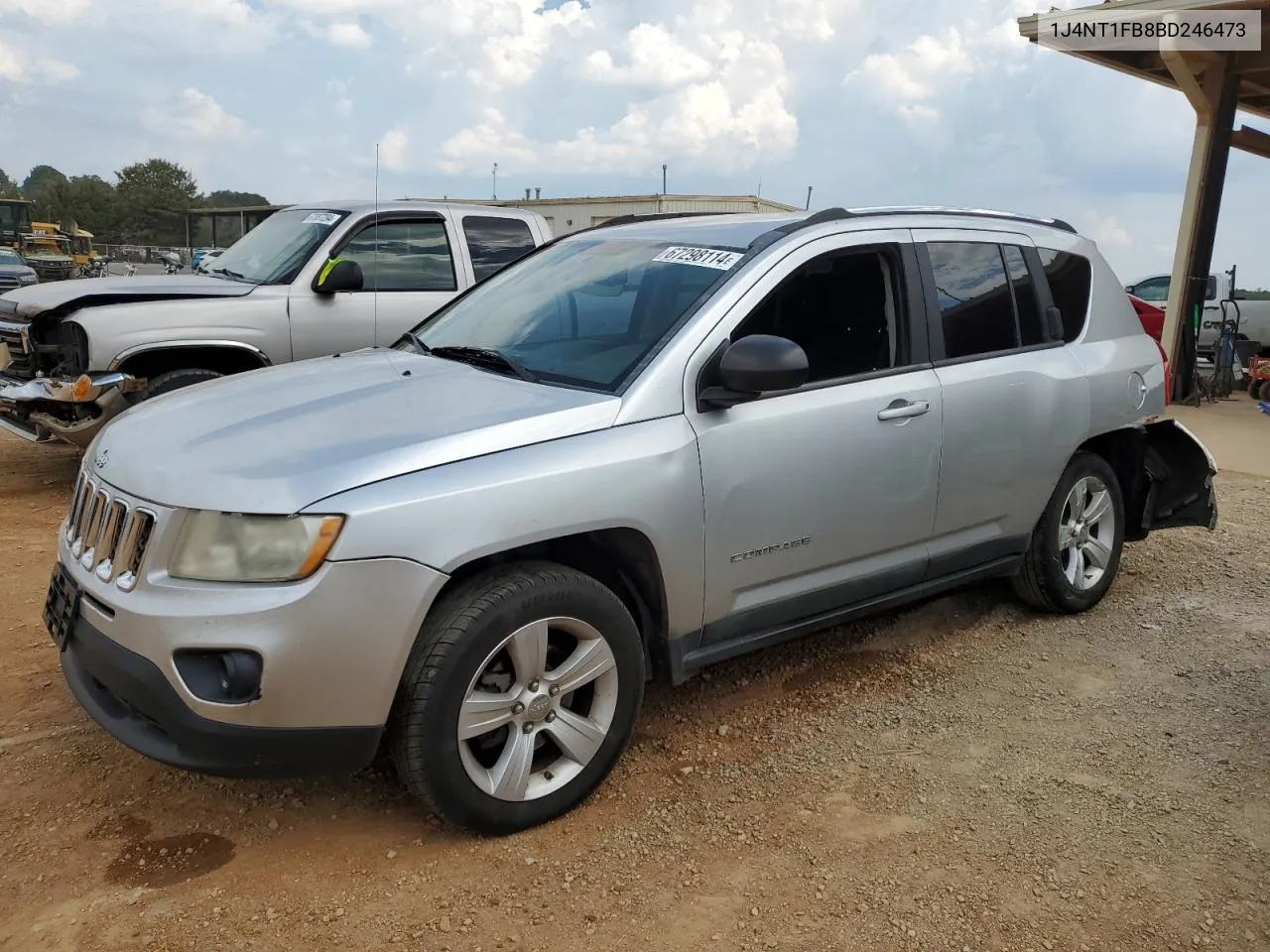 1J4NT1FB8BD246473 2011 Jeep Compass Sport