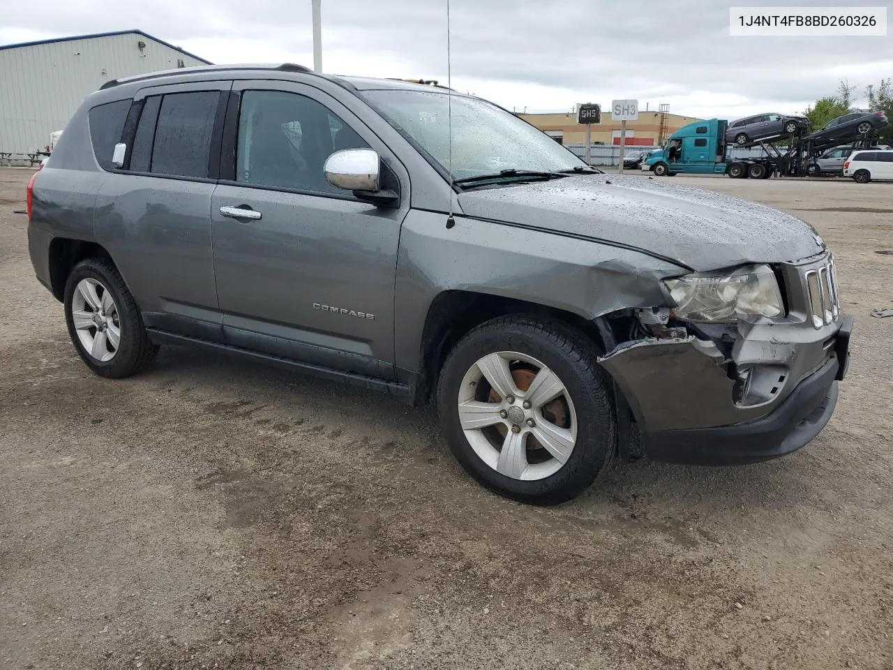 2011 Jeep Compass VIN: 1J4NT4FB8BD260326 Lot: 67737754