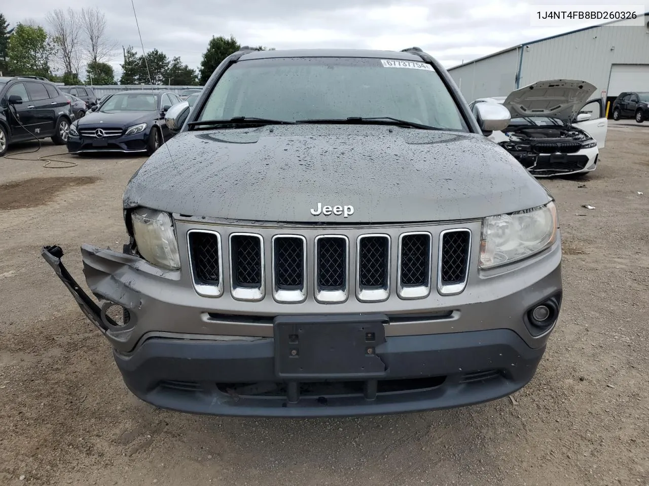 2011 Jeep Compass VIN: 1J4NT4FB8BD260326 Lot: 67737754