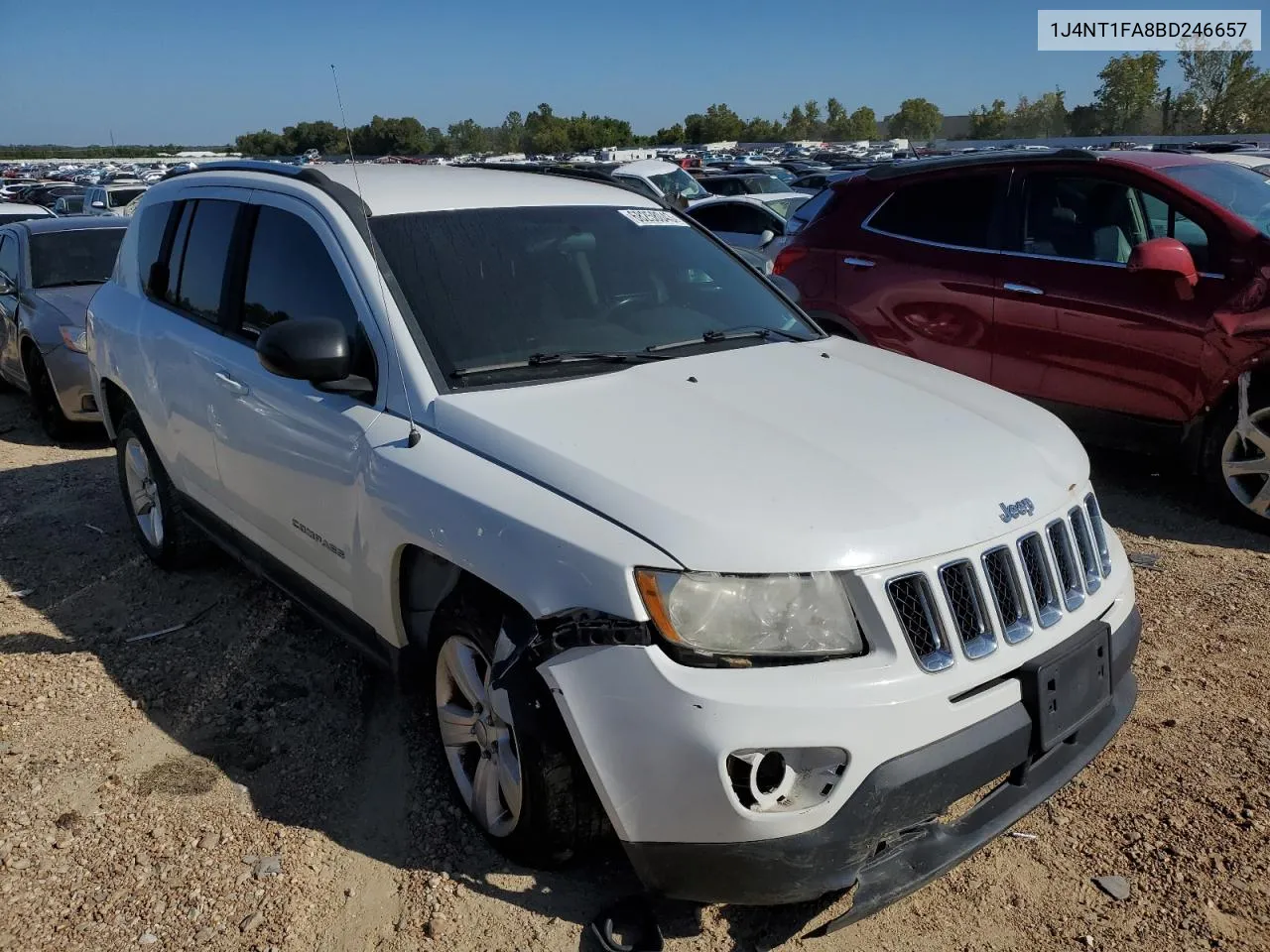 1J4NT1FA8BD246657 2011 Jeep Compass Sport