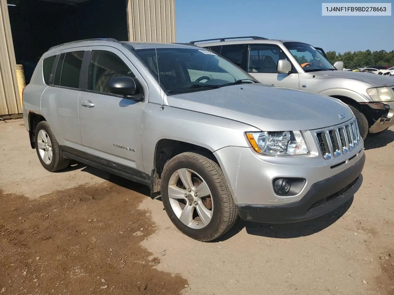 2011 Jeep Compass Sport VIN: 1J4NF1FB9BD278663 Lot: 68363464